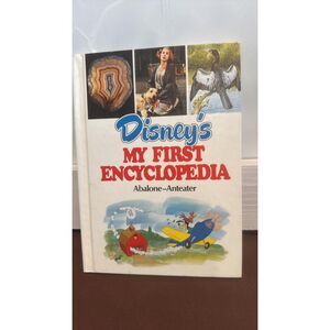 Vintage Disney My First Encyclopedia Abalone-Anteater Volume 1 1981
